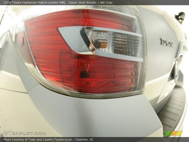Classic Silver Metallic / Ash Gray 2008 Toyota Highlander Hybrid Limited 4WD