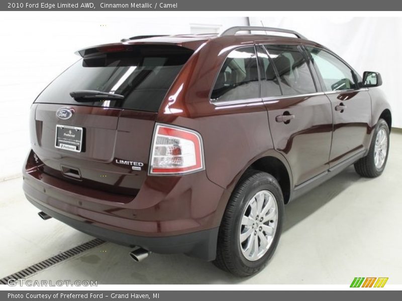 Cinnamon Metallic / Camel 2010 Ford Edge Limited AWD