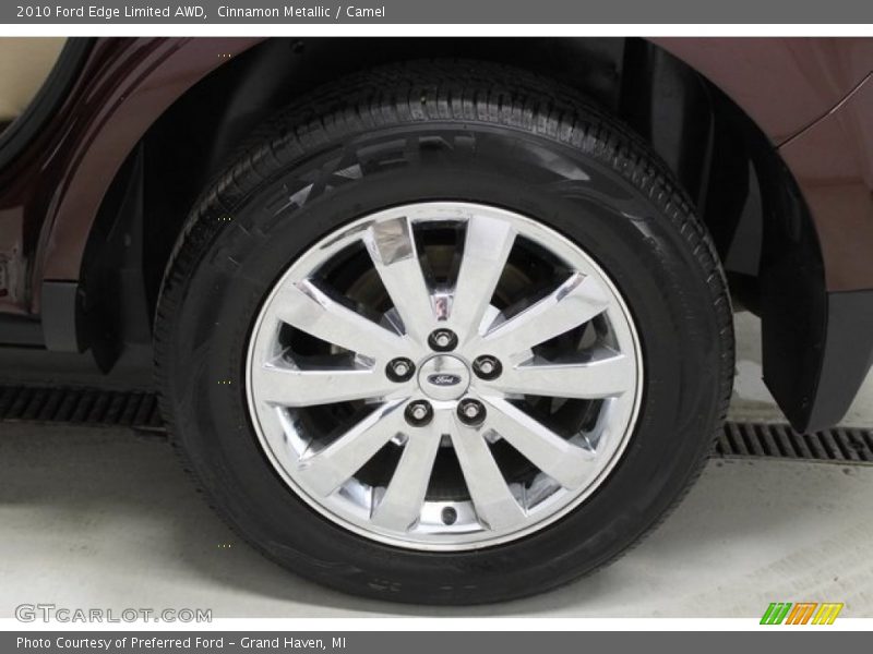 Cinnamon Metallic / Camel 2010 Ford Edge Limited AWD