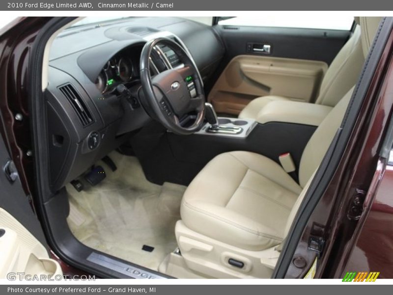 Cinnamon Metallic / Camel 2010 Ford Edge Limited AWD