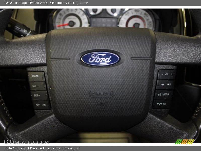 Cinnamon Metallic / Camel 2010 Ford Edge Limited AWD