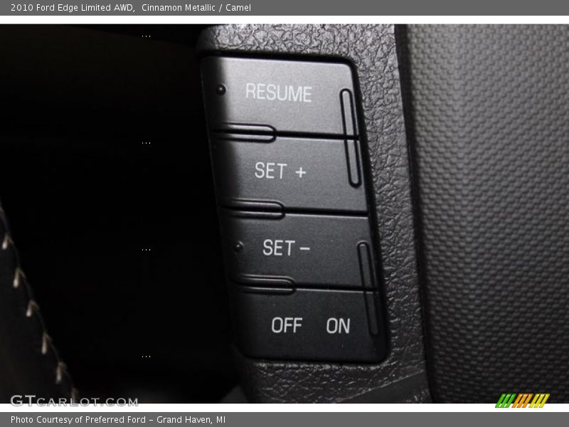 Cinnamon Metallic / Camel 2010 Ford Edge Limited AWD