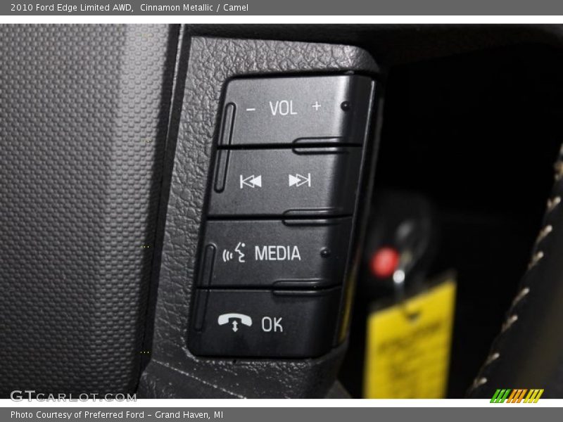 Cinnamon Metallic / Camel 2010 Ford Edge Limited AWD