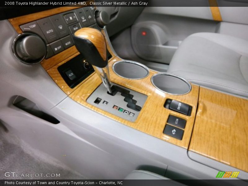 Classic Silver Metallic / Ash Gray 2008 Toyota Highlander Hybrid Limited 4WD