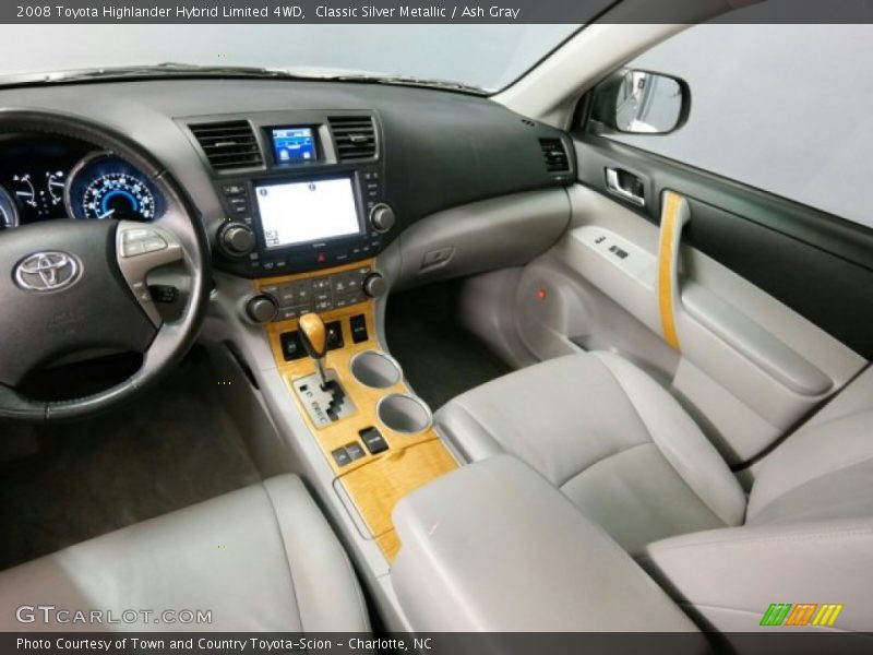 Classic Silver Metallic / Ash Gray 2008 Toyota Highlander Hybrid Limited 4WD