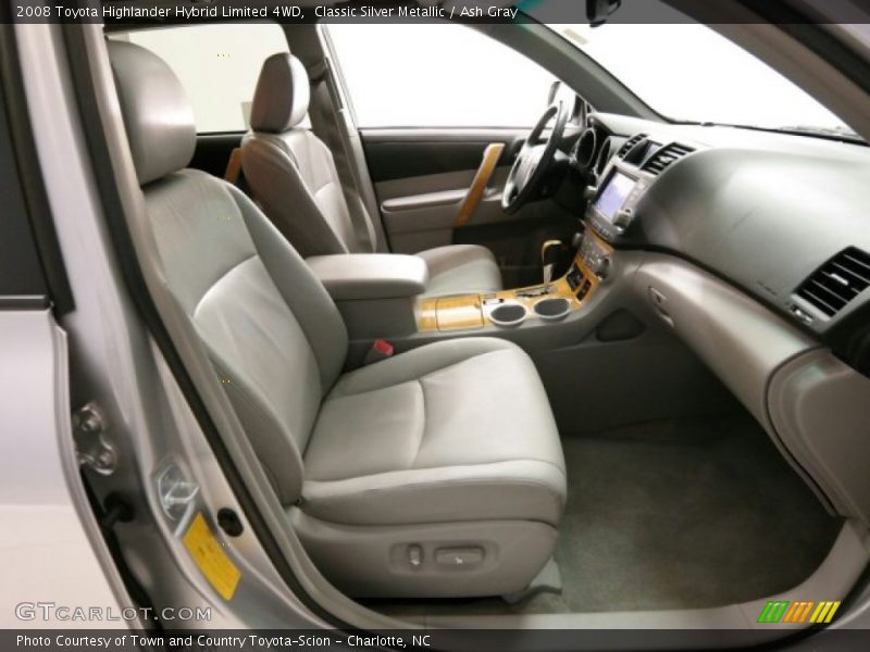 Classic Silver Metallic / Ash Gray 2008 Toyota Highlander Hybrid Limited 4WD