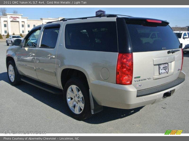 Gold Mist Metallic / Light Tan 2011 GMC Yukon XL SLT 4x4