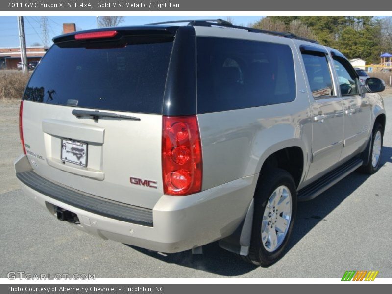 Gold Mist Metallic / Light Tan 2011 GMC Yukon XL SLT 4x4