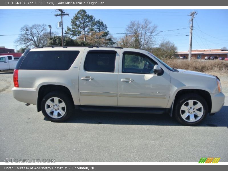 Gold Mist Metallic / Light Tan 2011 GMC Yukon XL SLT 4x4