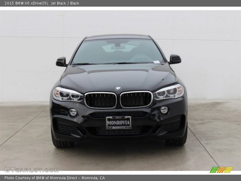 Jet Black / Black 2015 BMW X6 xDrive35i