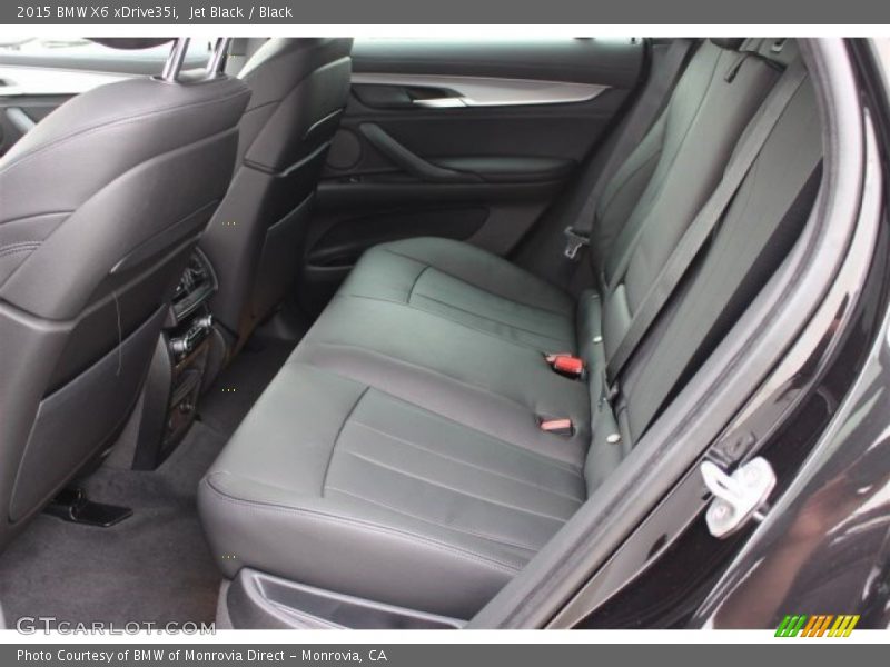 Rear Seat of 2015 X6 xDrive35i