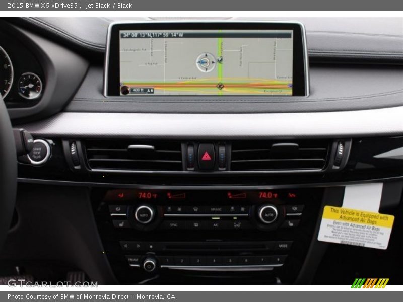Navigation of 2015 X6 xDrive35i