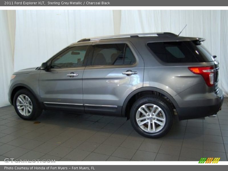 Sterling Grey Metallic / Charcoal Black 2011 Ford Explorer XLT