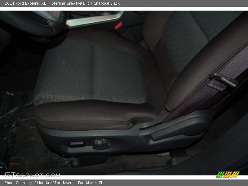 Sterling Grey Metallic / Charcoal Black 2011 Ford Explorer XLT