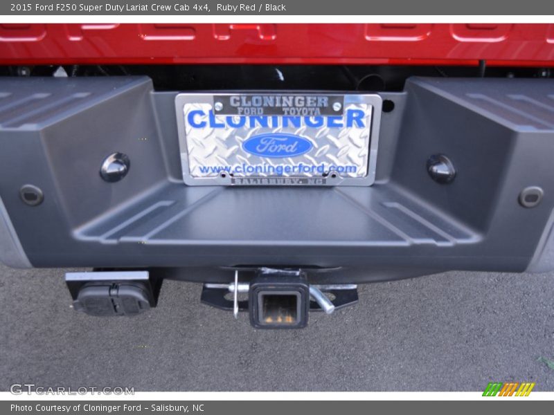 Ruby Red / Black 2015 Ford F250 Super Duty Lariat Crew Cab 4x4