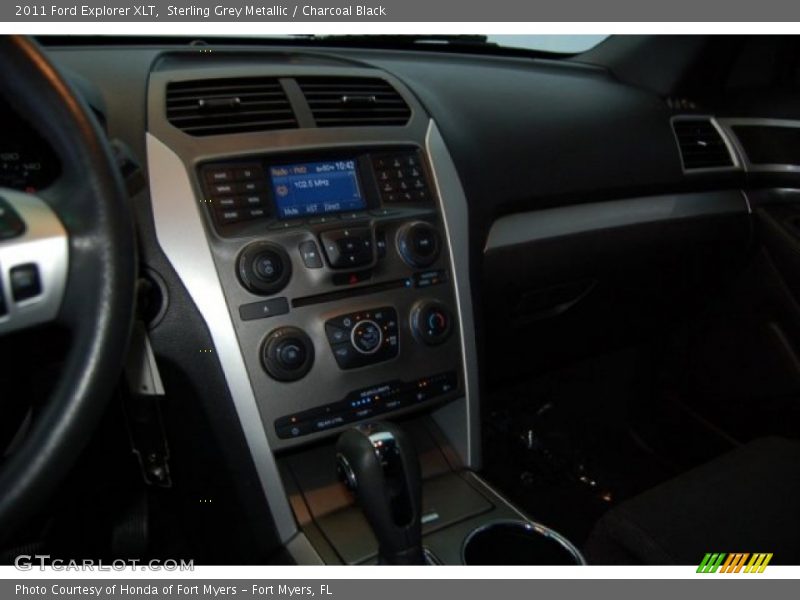 Sterling Grey Metallic / Charcoal Black 2011 Ford Explorer XLT