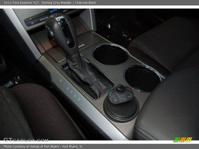 Sterling Grey Metallic / Charcoal Black 2011 Ford Explorer XLT