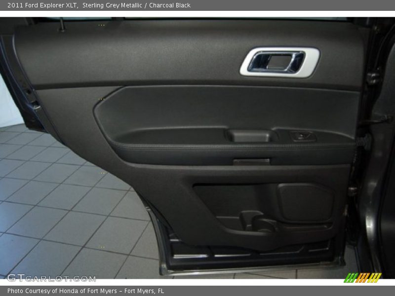 Sterling Grey Metallic / Charcoal Black 2011 Ford Explorer XLT