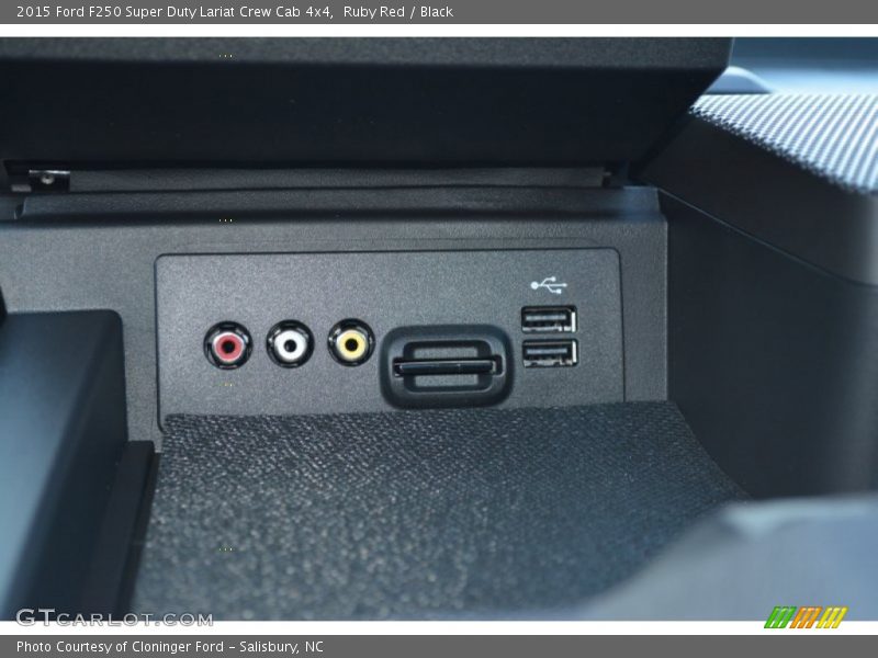 Ruby Red / Black 2015 Ford F250 Super Duty Lariat Crew Cab 4x4