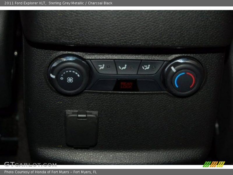 Sterling Grey Metallic / Charcoal Black 2011 Ford Explorer XLT