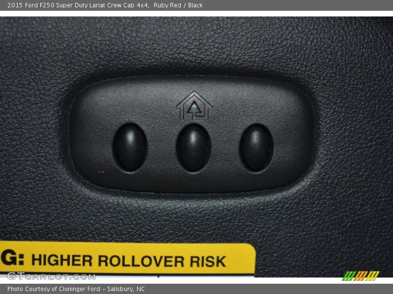 Ruby Red / Black 2015 Ford F250 Super Duty Lariat Crew Cab 4x4