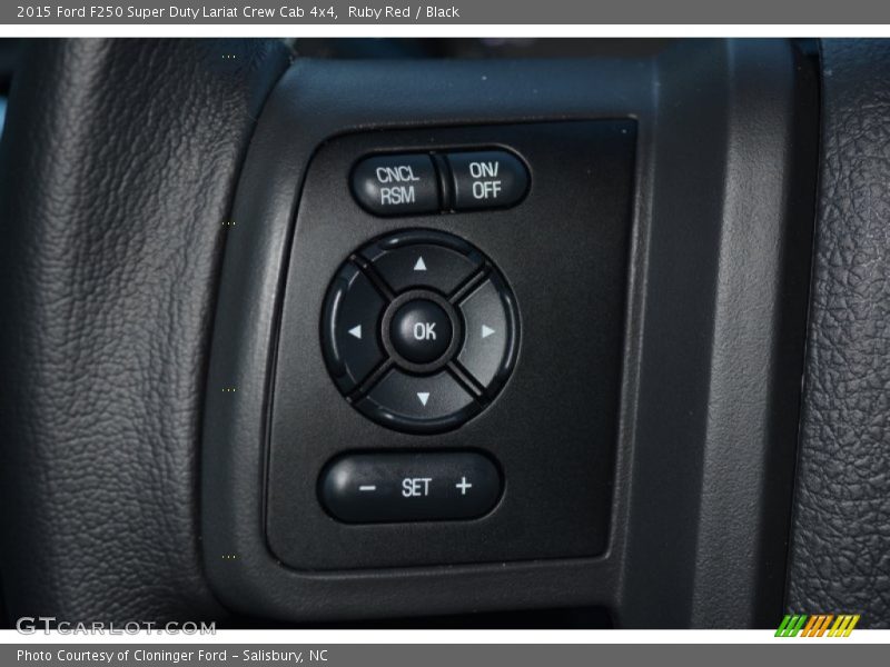 Ruby Red / Black 2015 Ford F250 Super Duty Lariat Crew Cab 4x4
