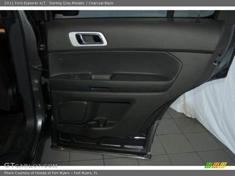 Sterling Grey Metallic / Charcoal Black 2011 Ford Explorer XLT