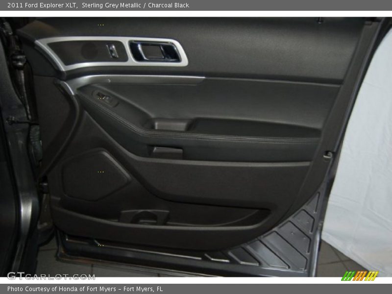 Sterling Grey Metallic / Charcoal Black 2011 Ford Explorer XLT