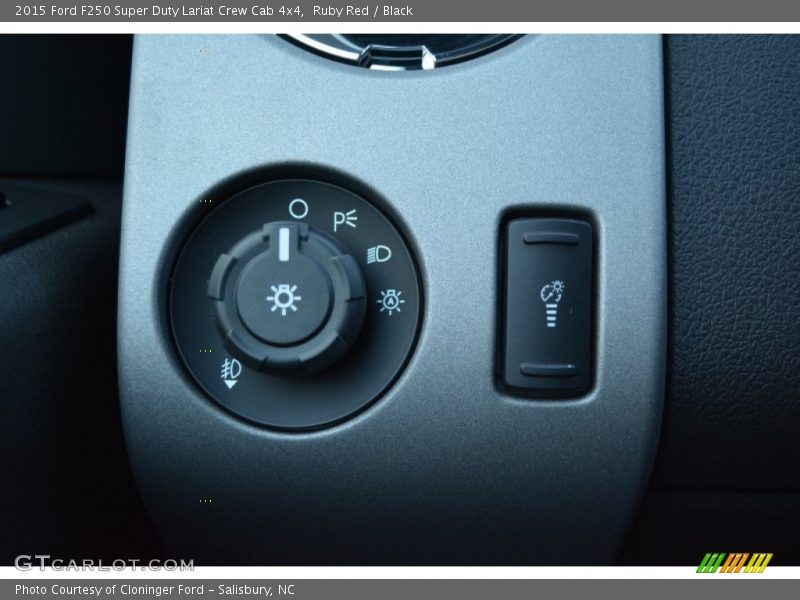 Ruby Red / Black 2015 Ford F250 Super Duty Lariat Crew Cab 4x4