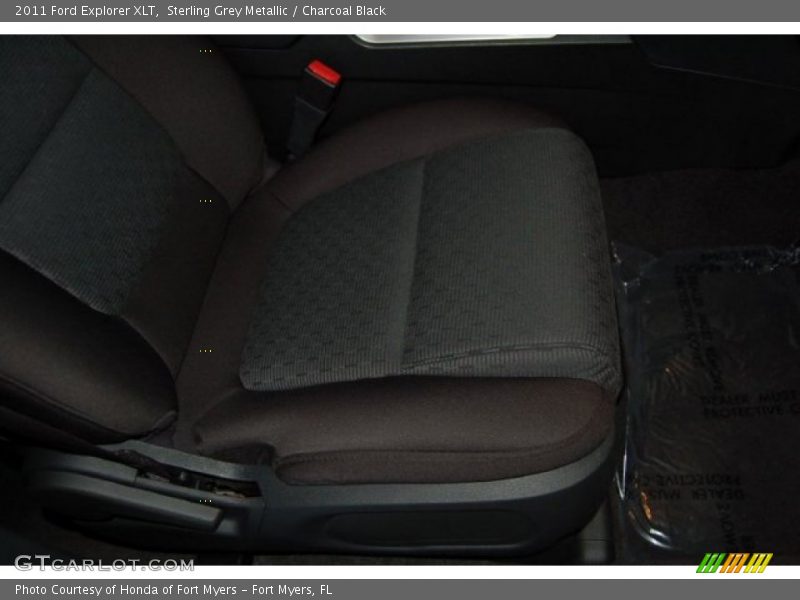 Sterling Grey Metallic / Charcoal Black 2011 Ford Explorer XLT