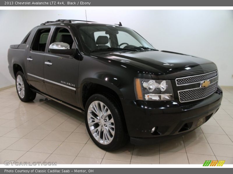 Black / Ebony 2013 Chevrolet Avalanche LTZ 4x4
