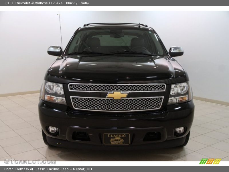 Black / Ebony 2013 Chevrolet Avalanche LTZ 4x4