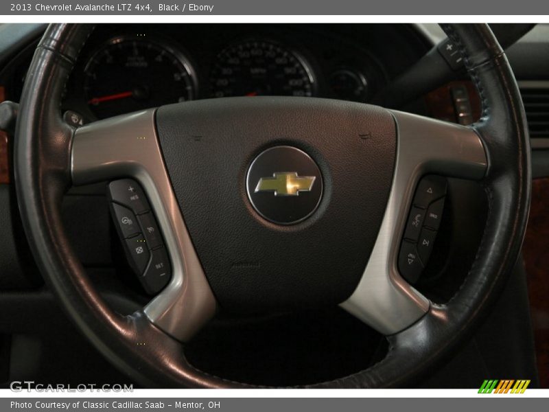 Black / Ebony 2013 Chevrolet Avalanche LTZ 4x4