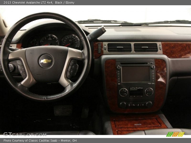 Black / Ebony 2013 Chevrolet Avalanche LTZ 4x4