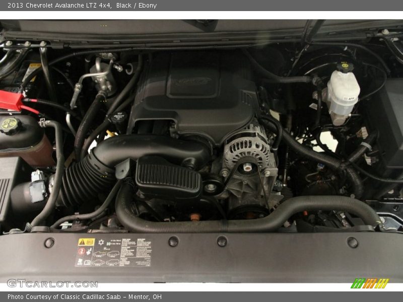 Black / Ebony 2013 Chevrolet Avalanche LTZ 4x4