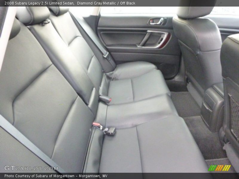 Diamond Gray Metallic / Off Black 2008 Subaru Legacy 2.5i Limited Sedan
