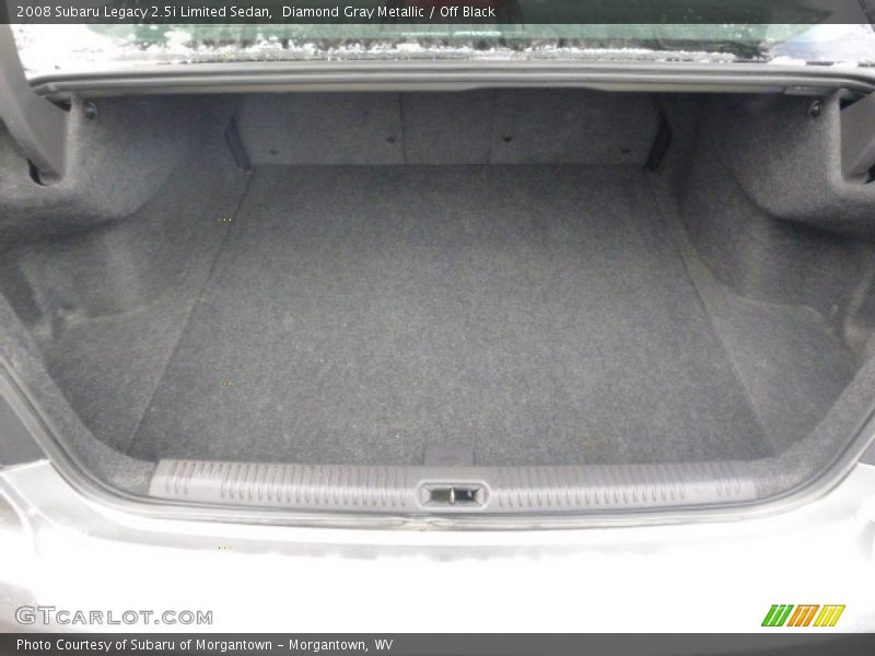Diamond Gray Metallic / Off Black 2008 Subaru Legacy 2.5i Limited Sedan