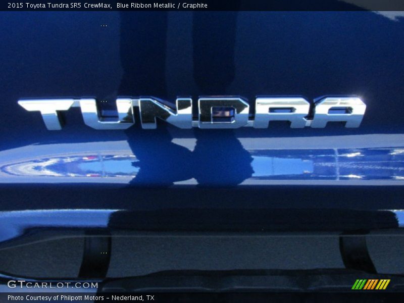 Blue Ribbon Metallic / Graphite 2015 Toyota Tundra SR5 CrewMax