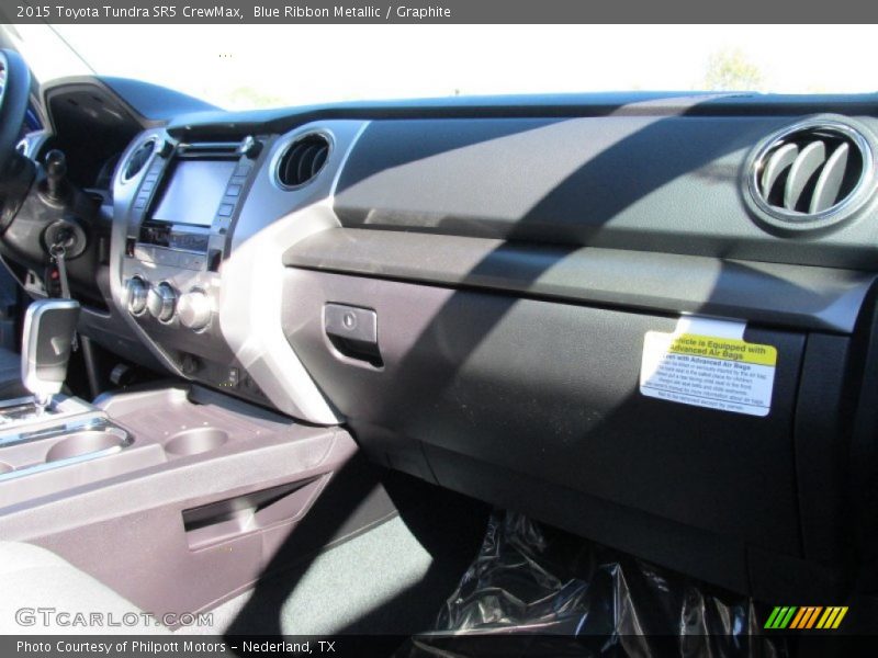 Blue Ribbon Metallic / Graphite 2015 Toyota Tundra SR5 CrewMax