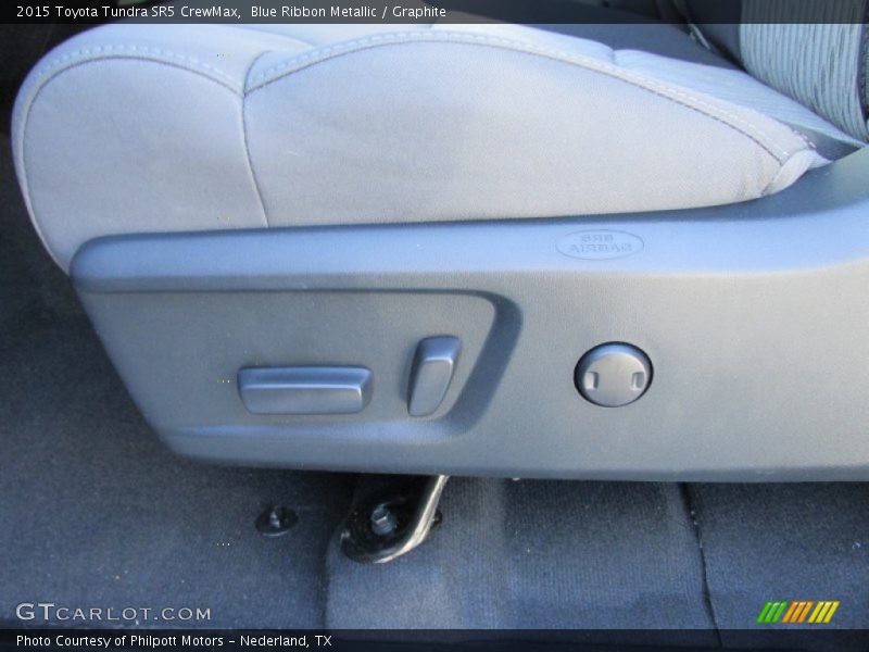 Blue Ribbon Metallic / Graphite 2015 Toyota Tundra SR5 CrewMax