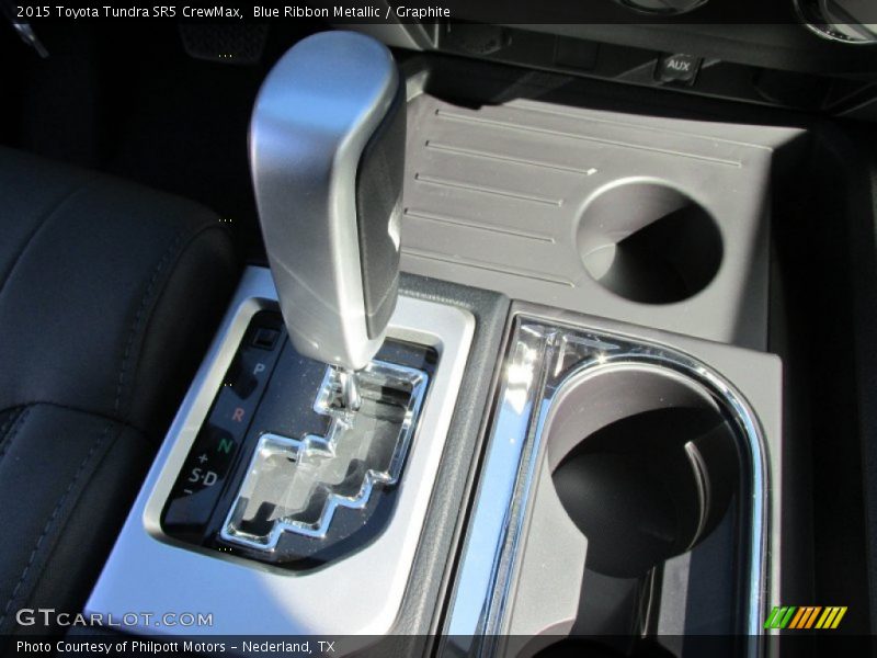 Blue Ribbon Metallic / Graphite 2015 Toyota Tundra SR5 CrewMax