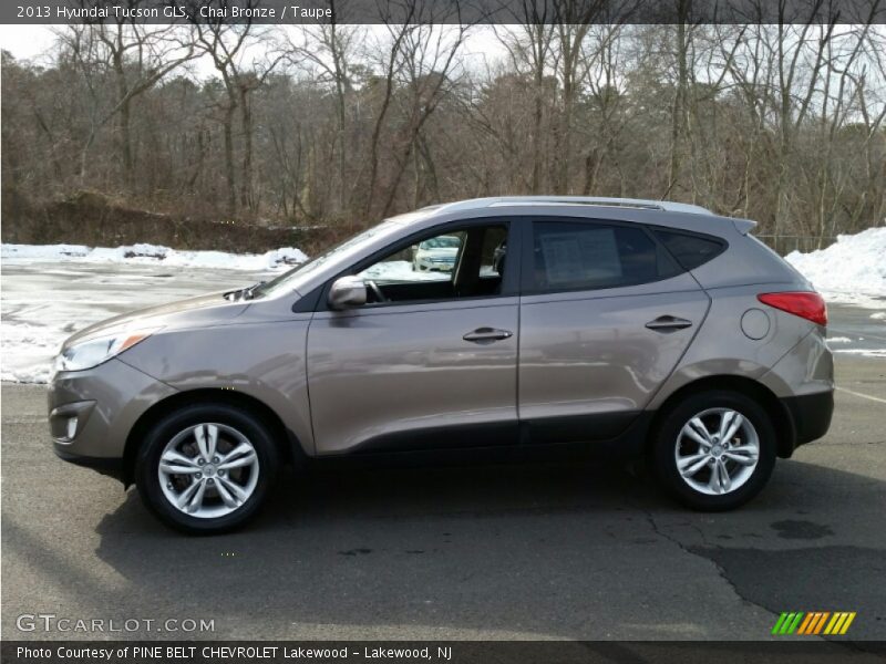 Chai Bronze / Taupe 2013 Hyundai Tucson GLS