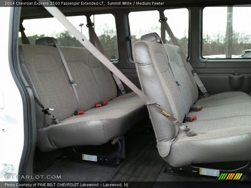 Summit White / Medium Pewter 2014 Chevrolet Express 3500 Passenger Extended LT