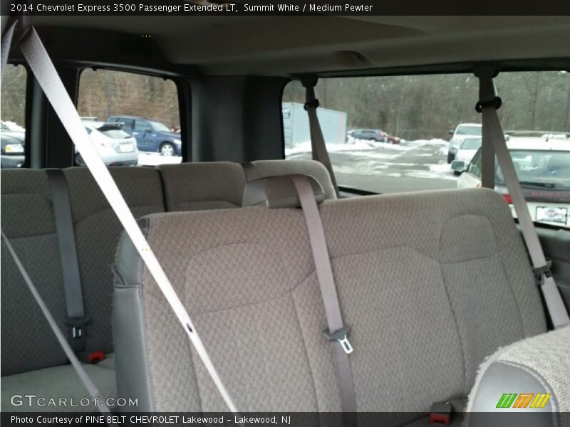 Summit White / Medium Pewter 2014 Chevrolet Express 3500 Passenger Extended LT