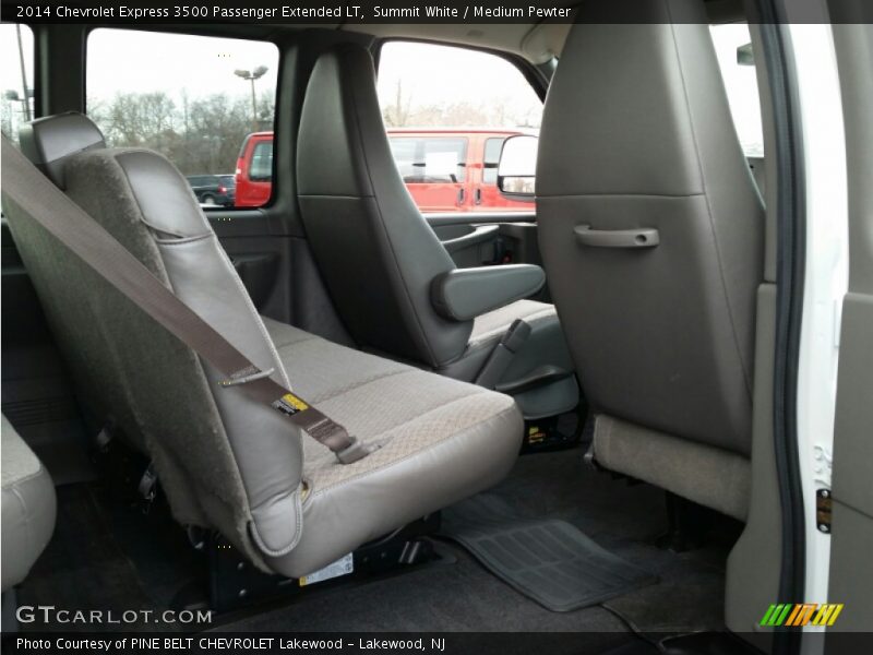 Summit White / Medium Pewter 2014 Chevrolet Express 3500 Passenger Extended LT