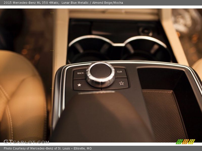 Lunar Blue Metallic / Almond Beige/Mocha 2015 Mercedes-Benz ML 350 4Matic