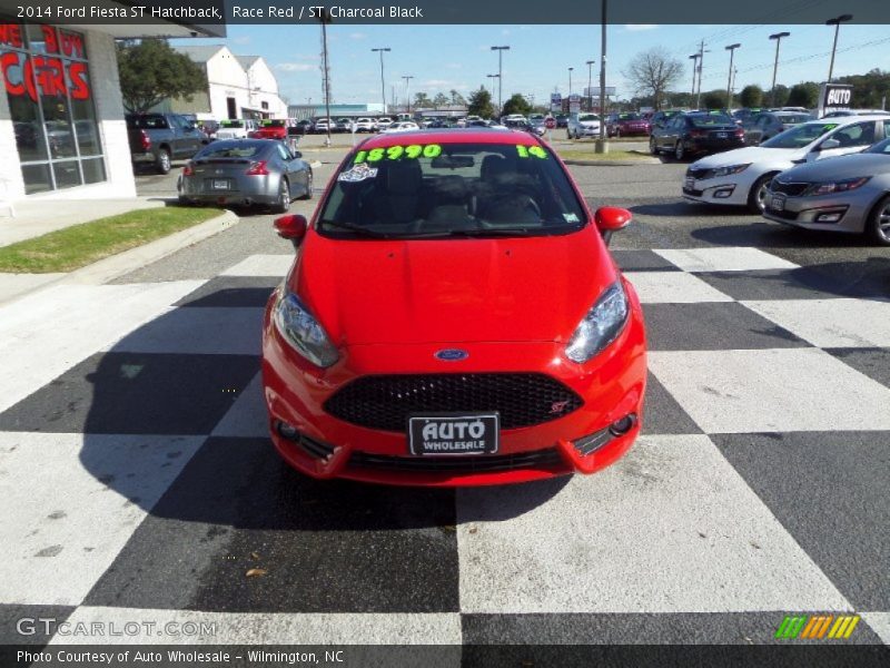 Race Red / ST Charcoal Black 2014 Ford Fiesta ST Hatchback