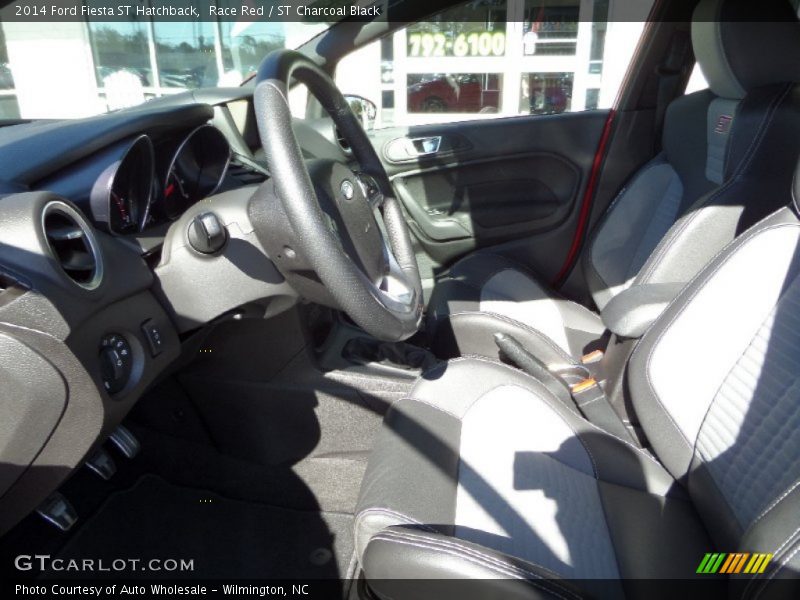 Race Red / ST Charcoal Black 2014 Ford Fiesta ST Hatchback