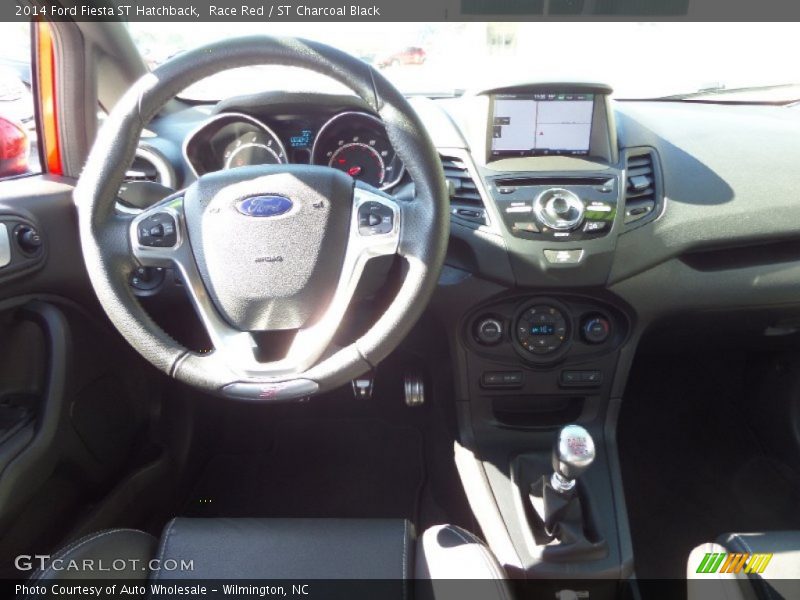 Race Red / ST Charcoal Black 2014 Ford Fiesta ST Hatchback