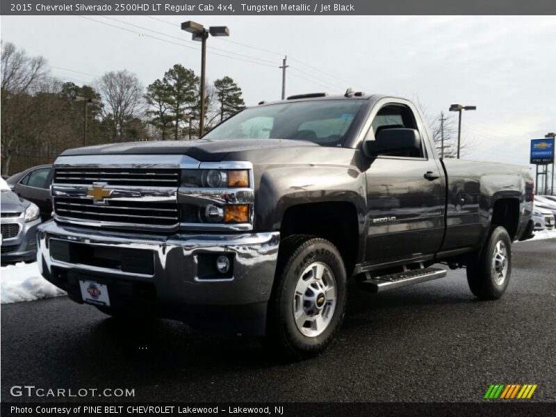 Tungsten Metallic / Jet Black 2015 Chevrolet Silverado 2500HD LT Regular Cab 4x4